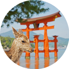 広島県の名所：厳島神社